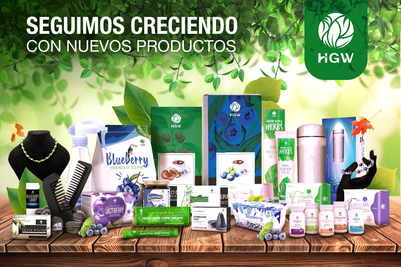 Catálogo de Productos Naturales del Gigante Asiático HGW